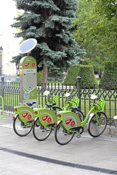 Budapest Bicycles Sharing — Stock Photo, Image