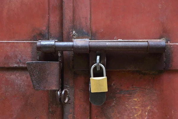 Padlock Bolt Locked — Stock Photo, Image