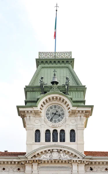 Triester Uhrenturm — Stockfoto