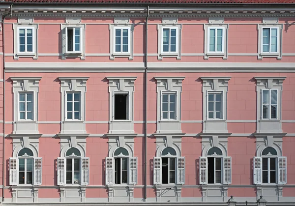 Clássico Windows Trieste — Fotografia de Stock