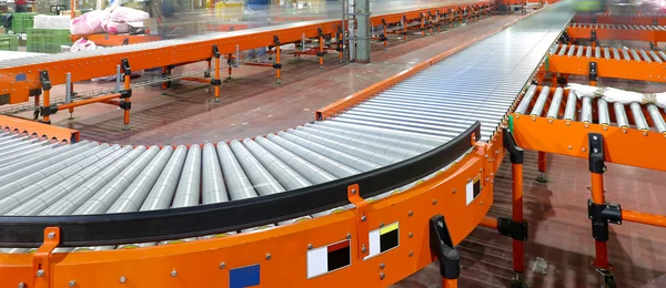 Conveying System Rollers — Stock Photo, Image