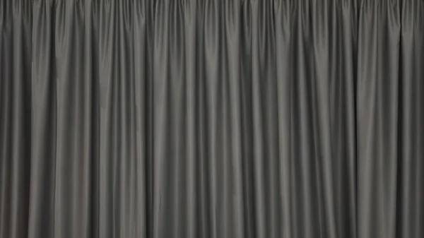 灰色のカーテンの背景 — ストック写真