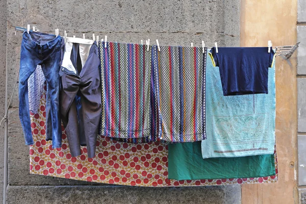 Kleding lijn Wasserij — Stockfoto