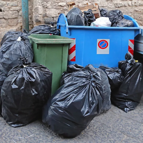 Problemas con los residuos de basura — Foto de Stock