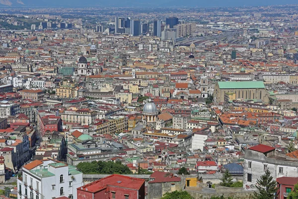 Nápoles Cidade aérea — Fotografia de Stock