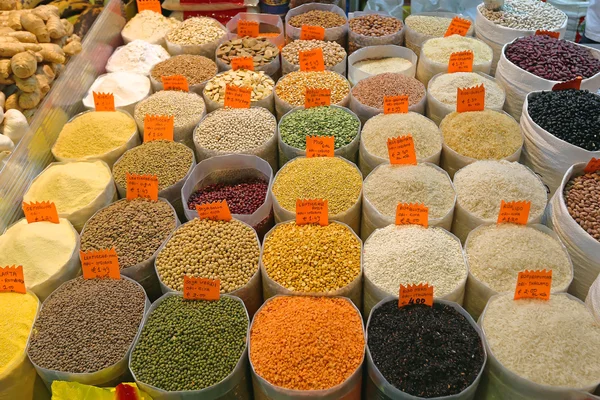 Rice and Beans — Stock Photo, Image