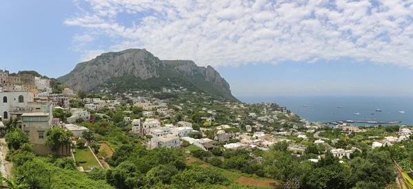 Панорама острова Капри — стоковое фото