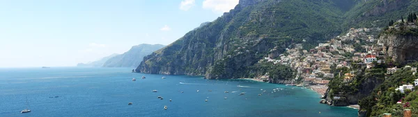 Positano Itália Panorama — Fotografia de Stock