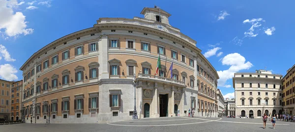피아 자 디 Montecitorio 로마 — 스톡 사진