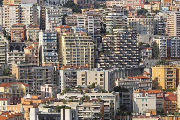 Arranha-céus residenciais de Mônaco — Fotografia de Stock