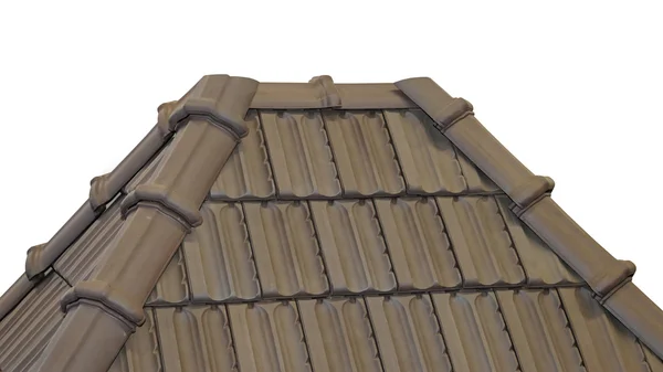 Roof Tiles at Top — Stock Photo, Image