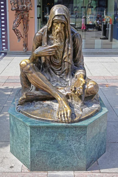 Monument of Beggar — Stock Photo, Image
