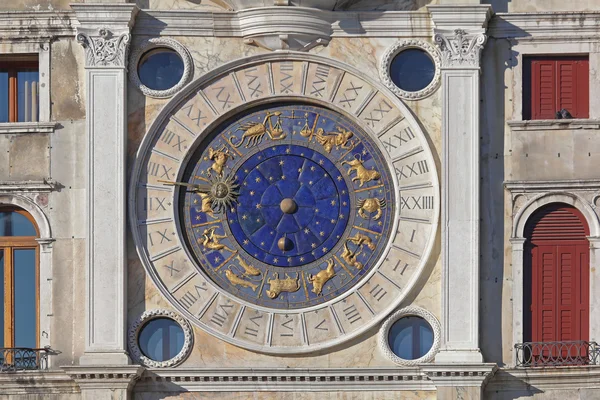 St Marks zegar Venice — Zdjęcie stockowe