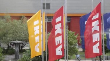 IKEA bayrakları Budapeşte