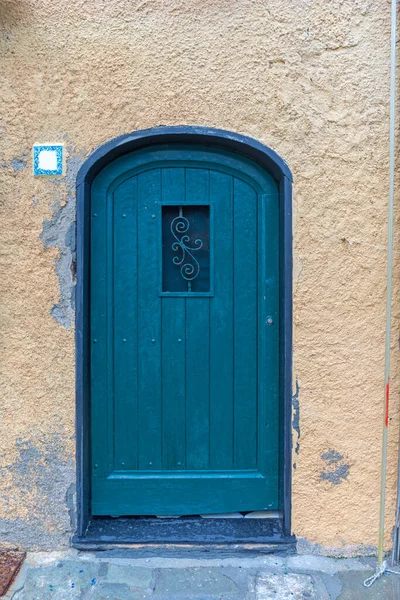 Arch Door House Portofino Ιταλία — Φωτογραφία Αρχείου