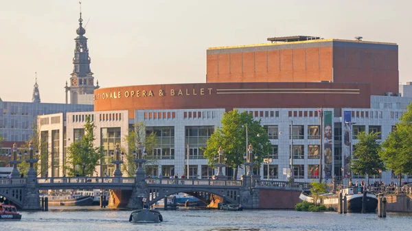 Amsterdam Paesi Bassi Maggio 2018 National Opera Ballet Building Amsterdam — Foto Stock