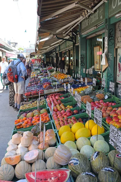 Viena Austria Julio 2015 Compras Turistas Mercado Agricultores Más Grande —  Fotos de Stock