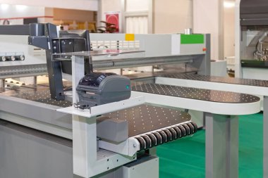 Wood Woork Dükkanındaki Cnc Makine Merkezi