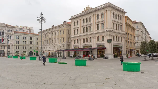 Trieste Italia Enero 2017 Famoso Harry Café Grand Hotel Duchi — Foto de Stock