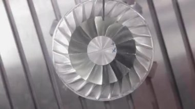 Test Dokunuşu Sondası Metal Türbin Bıçakları Dönüşü