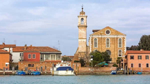 Templom Santa Maria Angels Murano Island Velence Olaszország — Stock Fotó