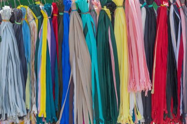 Birçok Renkli Yeni Esnek Fermuar Uçan Bant