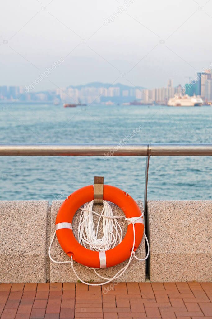 Ring Buoy Lifebuoy Floating Device in City