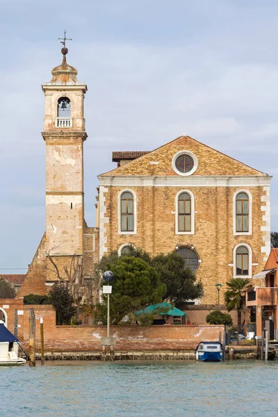 Kostel Santa Maria Angels Ostrově Murano Venice Itálie — Stock fotografie