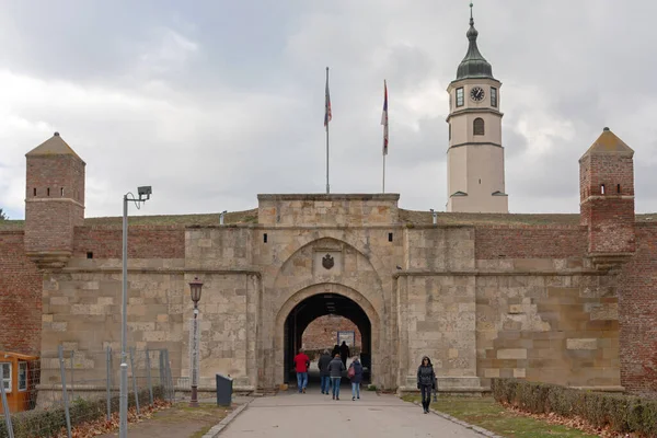 Belgrado Sérvia Dezembro 2018 Porta Stambol Interior Fortaleza Histórica Kalemegdan — Fotografia de Stock