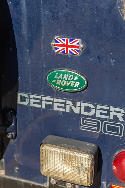 London United Kingdom September 2018 Iconic Land Rover Defender Union — Stock Photo, Image