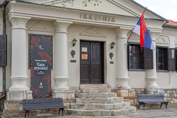 Βελιγράδι Σερβία Δεκεμβρίου 2018 Πινακοθήκη Μουσείου Φυσικής Ιστορίας Στο Φρούριο — Φωτογραφία Αρχείου