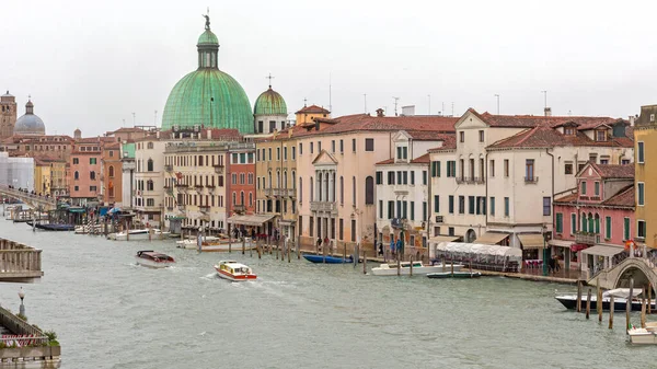 Vence Italie Février 2018 Grand Canal Jour Hiver Pluvieux Vence — Photo