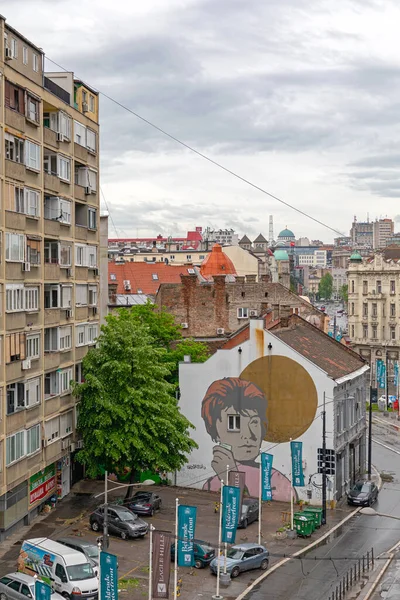 Belgrad Serbia Kwietnia 2019 Sava Mala Downtown Starym Belgradzie Serbia — Zdjęcie stockowe