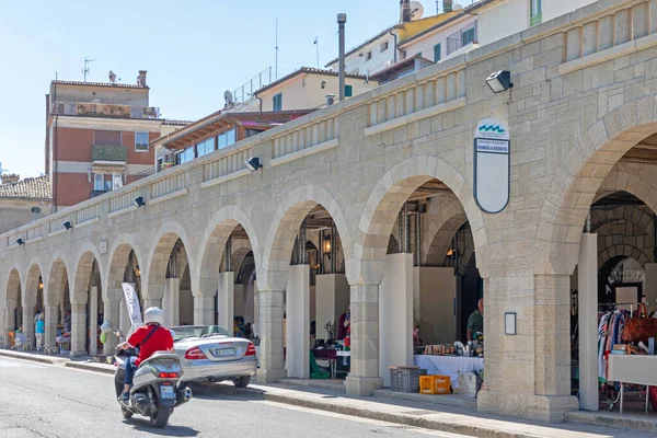 San Marino Junio 2019 Mercado Antigüedades República San Marino — Foto de Stock