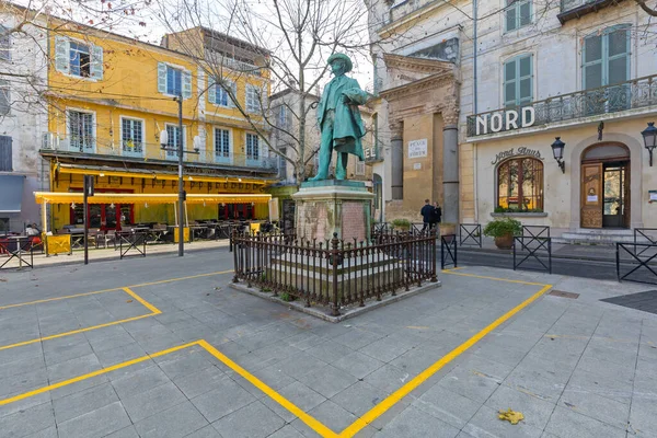 Arles Frankrijk Januari 2016 Monument Frederic Mistral Place Forum Arles — Stockfoto