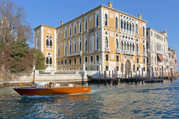 Venedig Italien Januari 2017 Palace Cavalli Franchetti Academia Art Gallery — Stockfoto