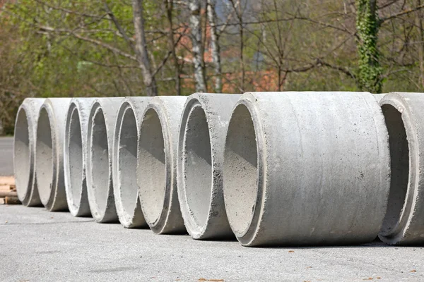 New Concrete Pipe Parts for Sewage Construction