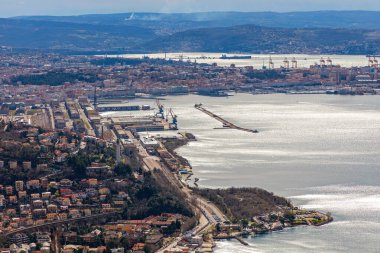 Kış Bayramı 'nda İtalya Hava Kenti Trieste Bölgesi