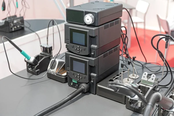 Lödning Elektronisk Desoldering Station Verktyg Tower Utrustning — Stockfoto