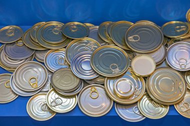 New Metal Lids With Pull Tab for Tins Cans