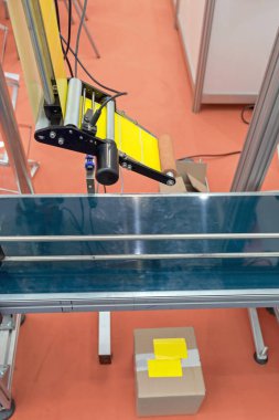 Paketleme Hattı Taşıyıcı Fabrikasında Otomatik İşçi Makinesi