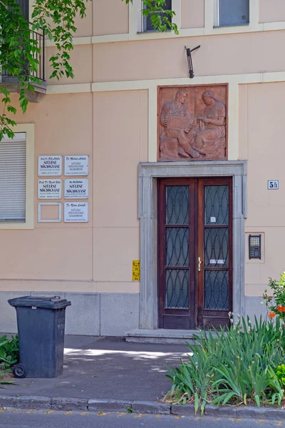 Szeged Hungary June 2021 Obstetrician Gynecologist Doctors Building Josika Street — Stock Photo, Image