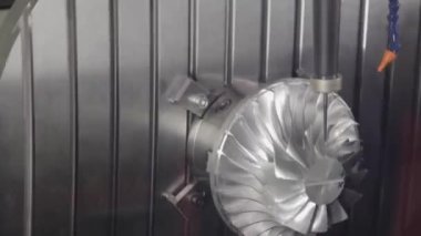 Turbine Blade Precision Test Probe Measurement Process