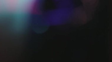 Police Emergency Blue and Red Light Flash Abstract