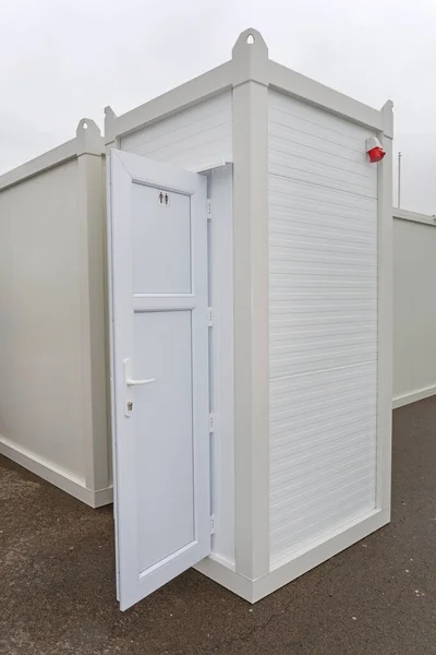 Mobiel Toilet Cabine Unit Vrachtcontainer — Stockfoto