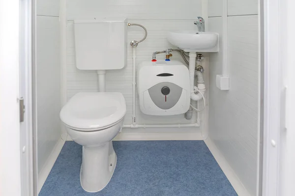 New Clean Mobile Toilet Cabin Unit — Stock Photo, Image