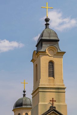 Sopot Sırbistan 'daki Ortodoks Kilisesinde Çan Kulesi