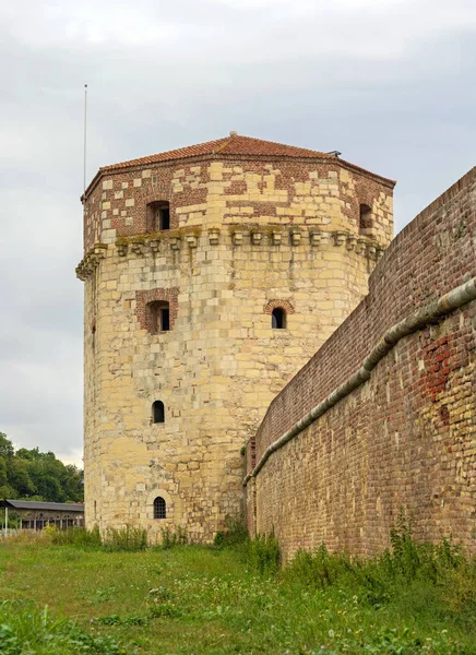 Belgrad Serbien Augusti 2021 Historisk Byggnad Nebojsa Tower Belgrad Serbien — Stockfoto