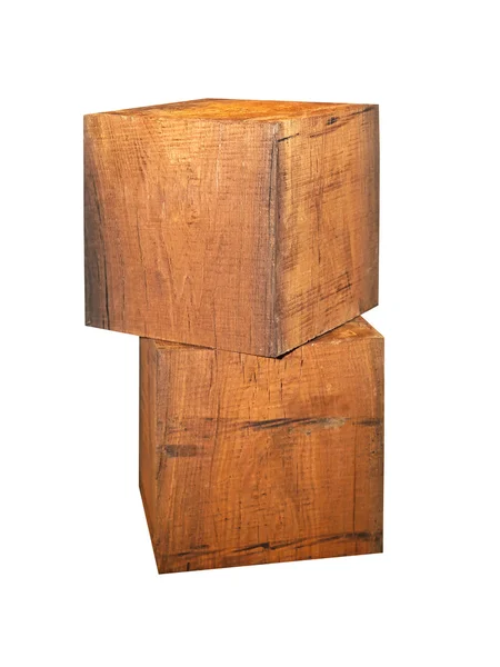 Cubi di legno — Foto Stock