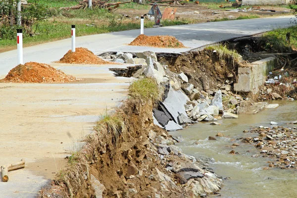 Risk för erosion — Stockfoto